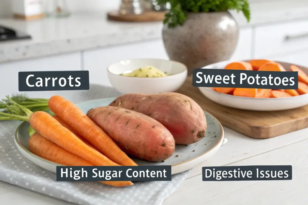 Potential Downsides of Carrots and Sweet Potatoes