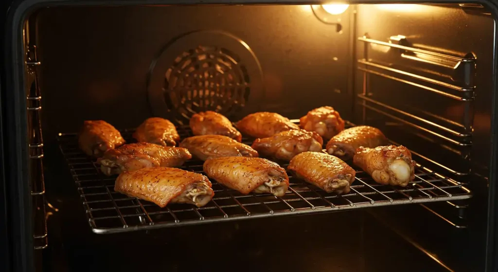  baking in the oven 