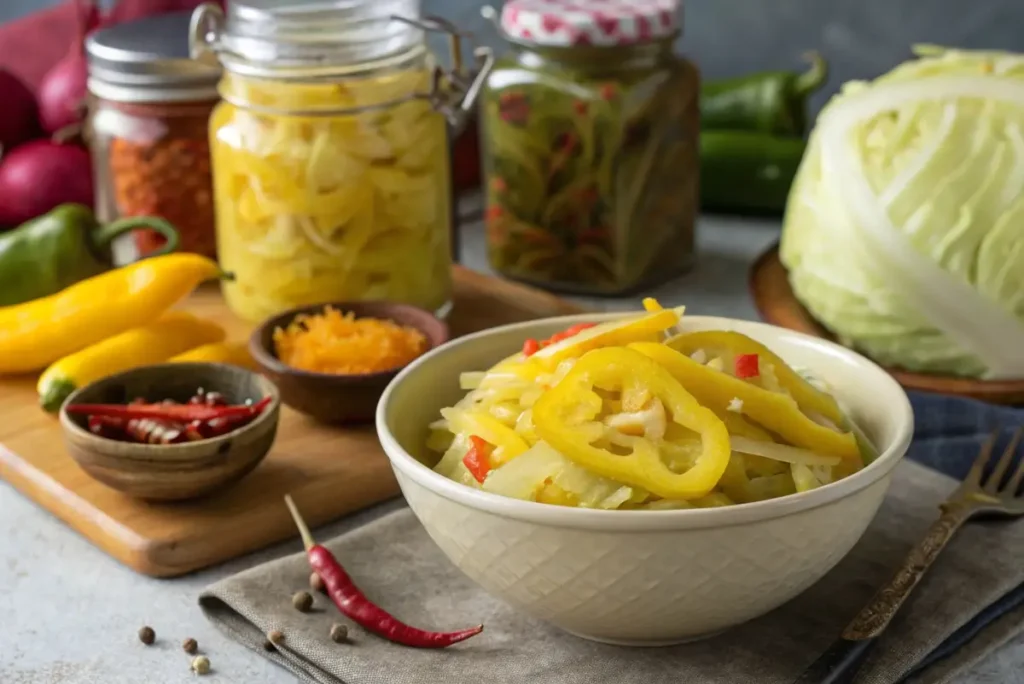 Are banana peppers hot or sweet? Banana Peppers in Fermented Foods