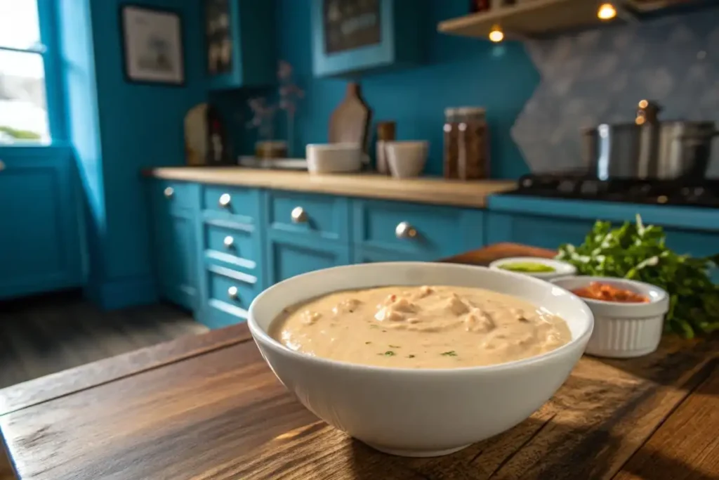 Bang bang shrimp sauce in bowl