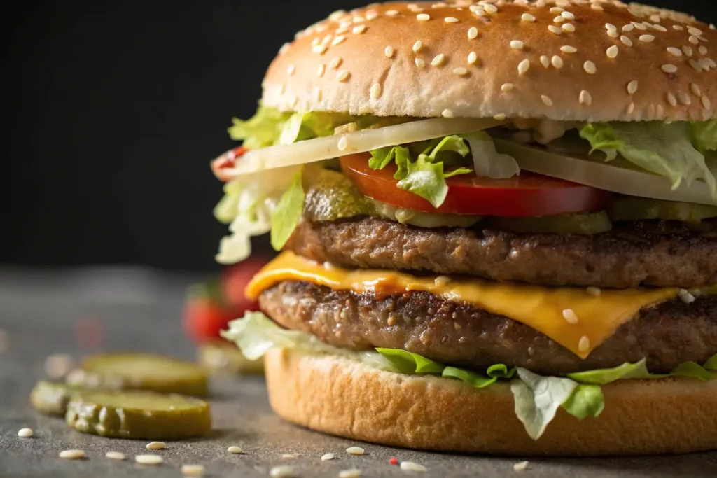 Classic Big Mac Close-Up