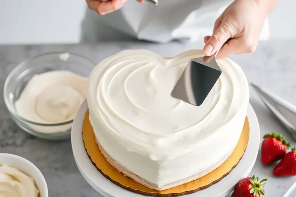 What are those heart-shaped cakes called? Frosting and Decoration