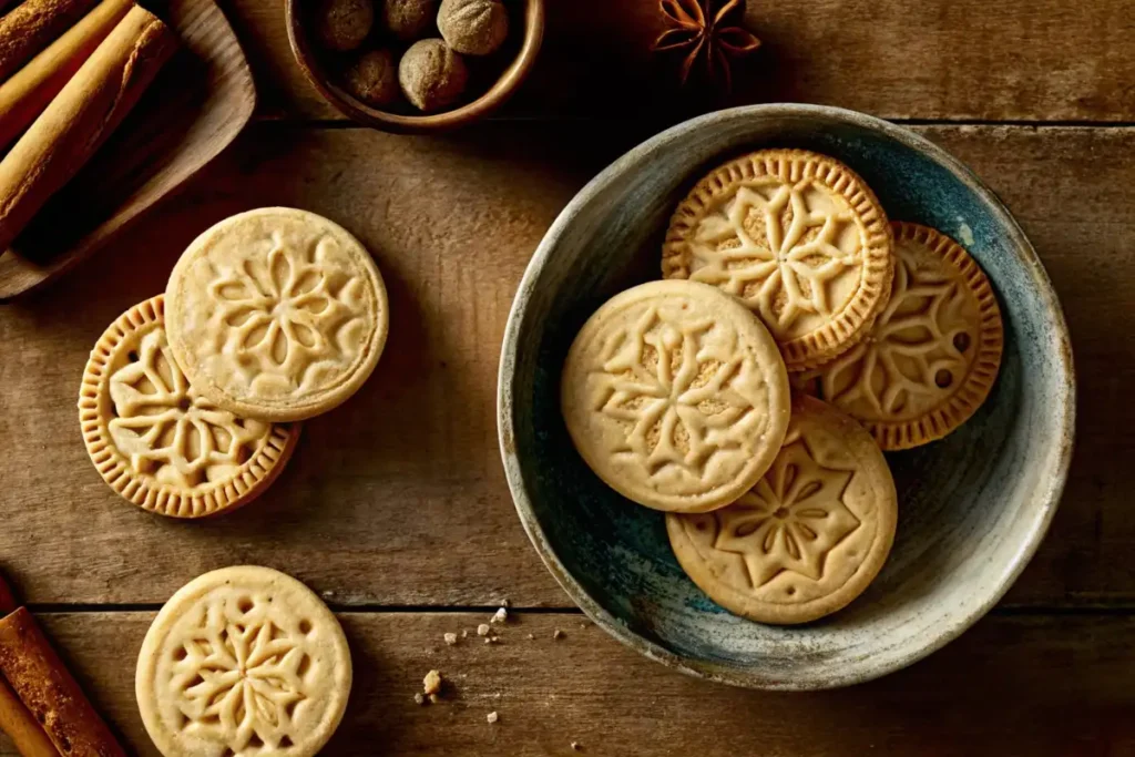 Medieval European spice cookies