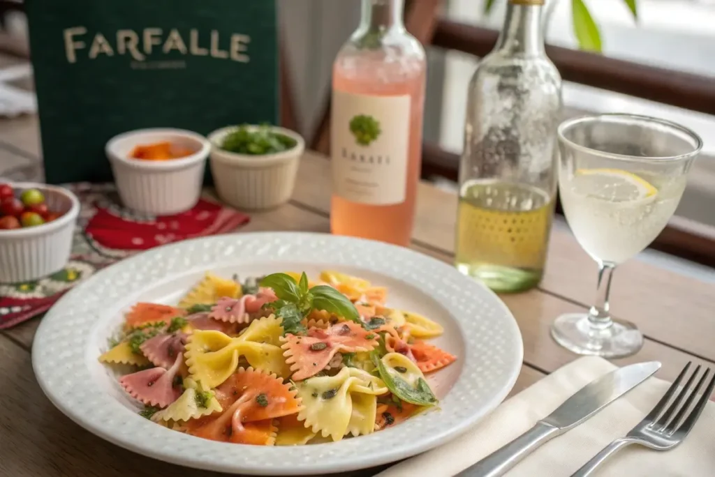 Pairing Farfalle with Beverages