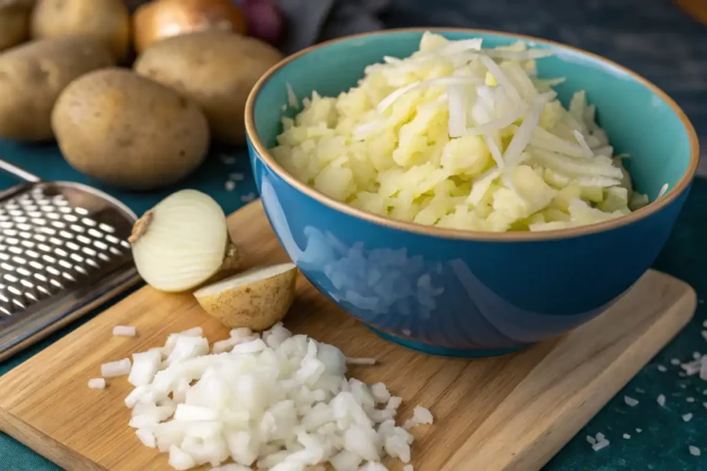 Can you eat kugel on Passover? Preparing Ingredients for Potato Kugel