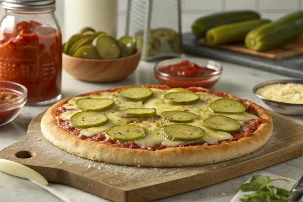 Who Invented Pickle Pizza : Recipe for Pickle pizza