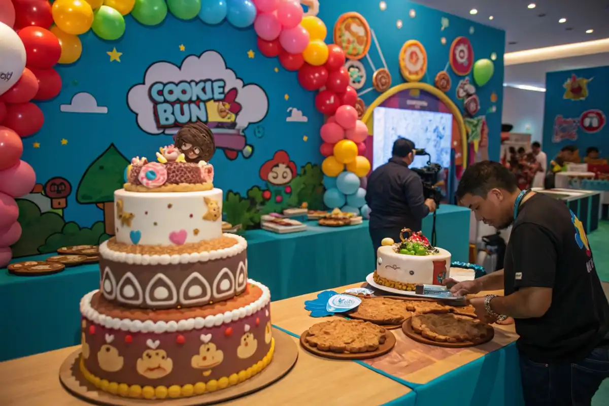 Birthday Cake Cookie Run event celebration