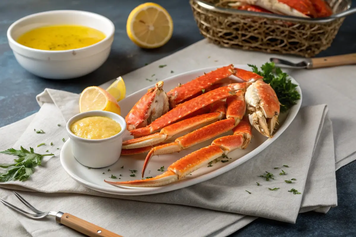 Delicious Snow Crab Feast