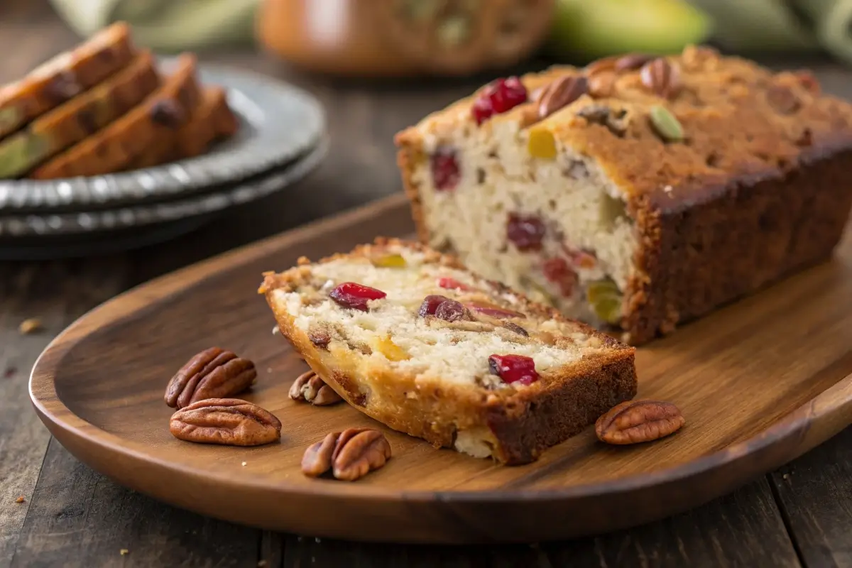 Delicious slice of hummingbird bread