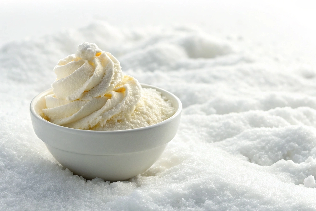 Is snow cream sanitary question answered