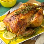 Thyme-roasted chicken