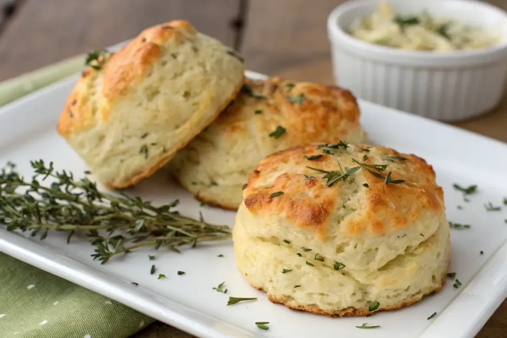 Thyme and Gruyere Scones