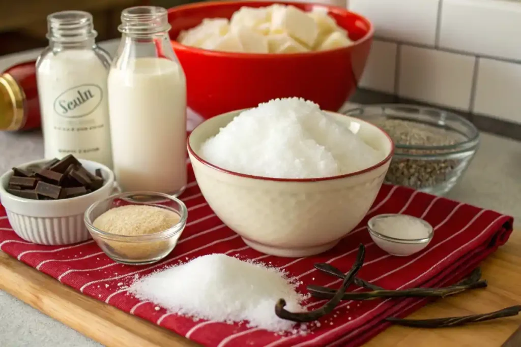 Snow Cream Basic Ingredients