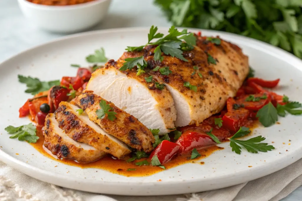 Spicy Paprika Split Chicken Breast