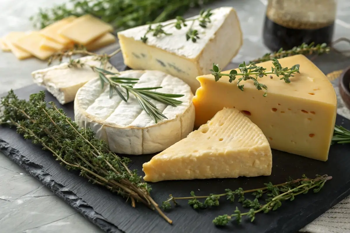 Cheese and thyme pairing