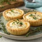 Thyme and Goat Cheese Tartlets