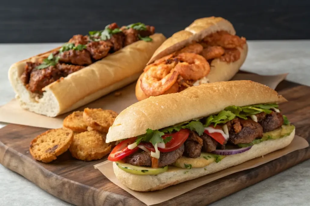 What is a New Orleans Sandwich Called? Assortment of Po’boys