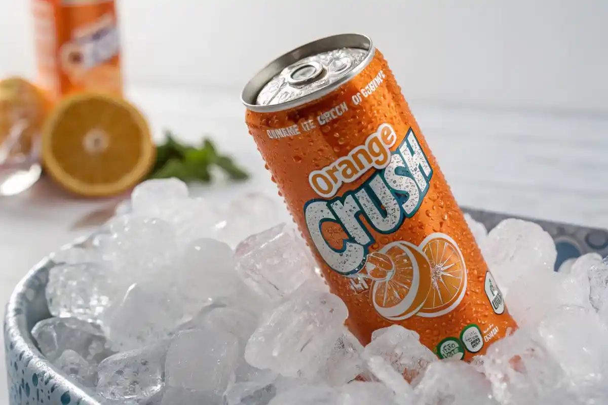 Chilled Orange Crush can - Is Orange Crush coke or pepsi?