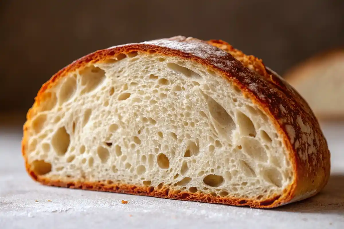 Is sourdough bread less carbs? slice