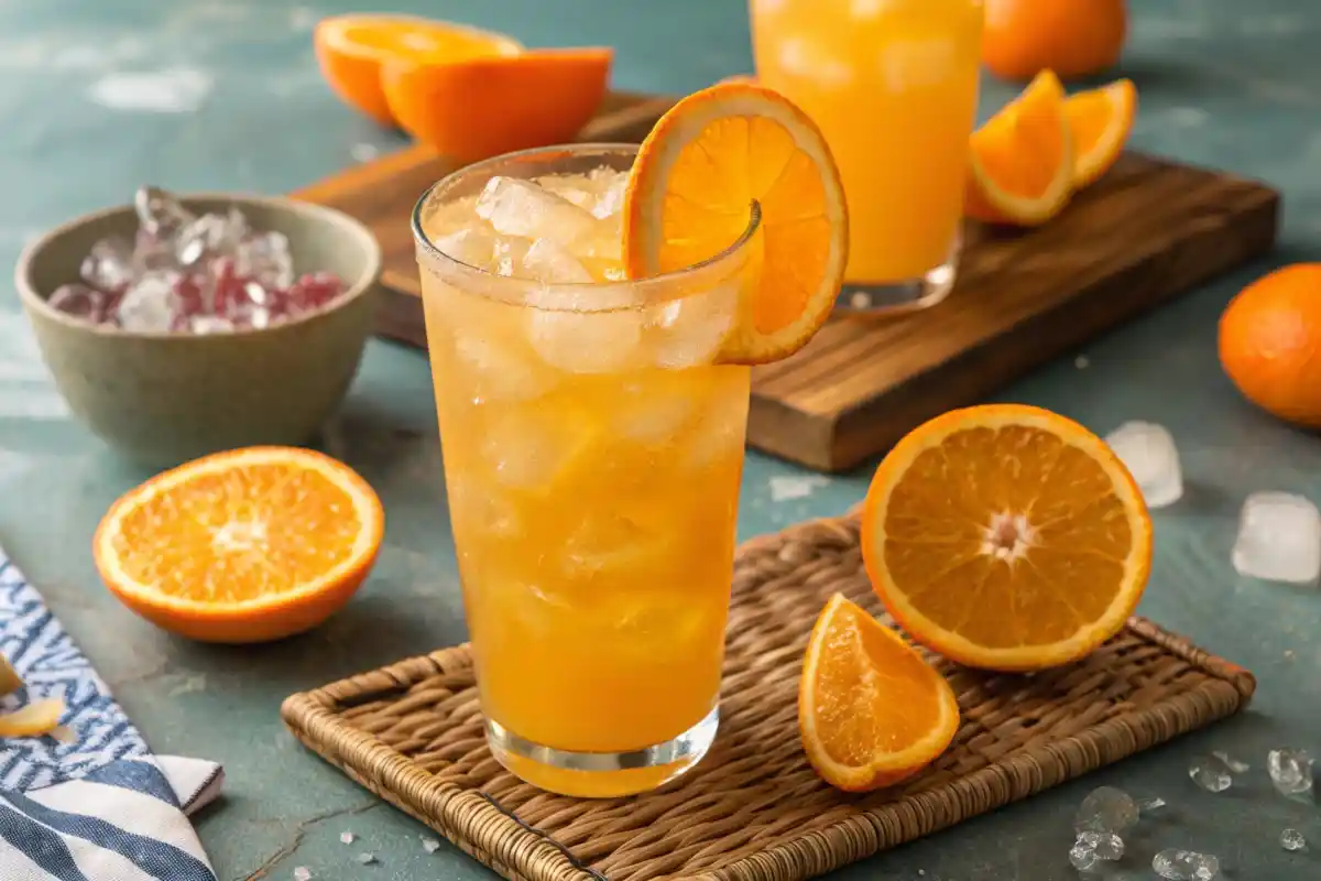 Refreshing glass of Orange Crush - Are orange crushes a Maryland thing?