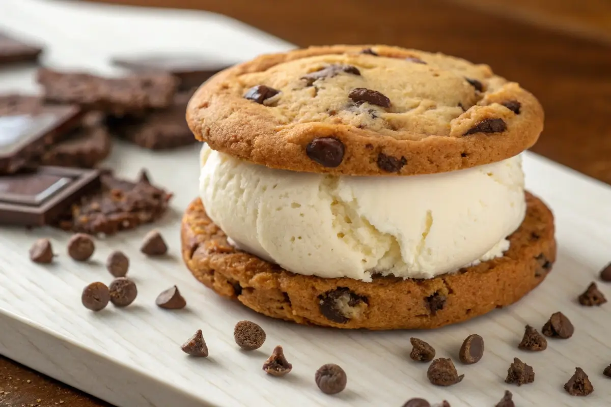 Chocolate Chip Cookie Ice Cream Sandwich The Ultimate Dessert Experience