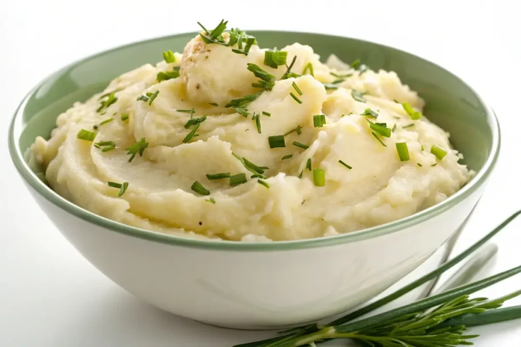 Creamy garlic mashed potatoes	 What Sides Go With Chicken and Gravy?