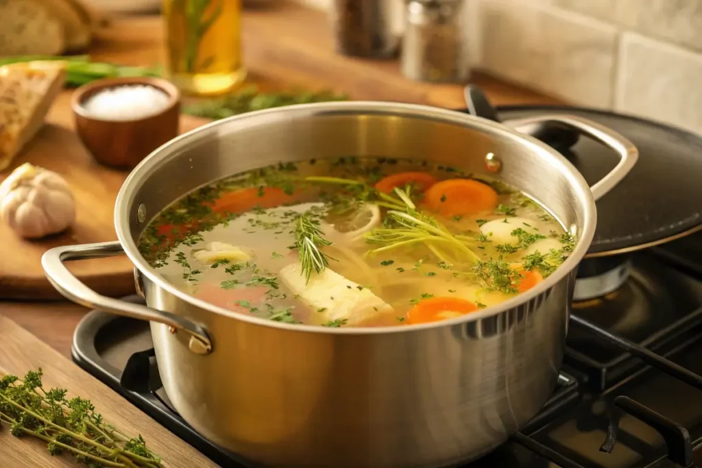 Homemade Chicken Broth	