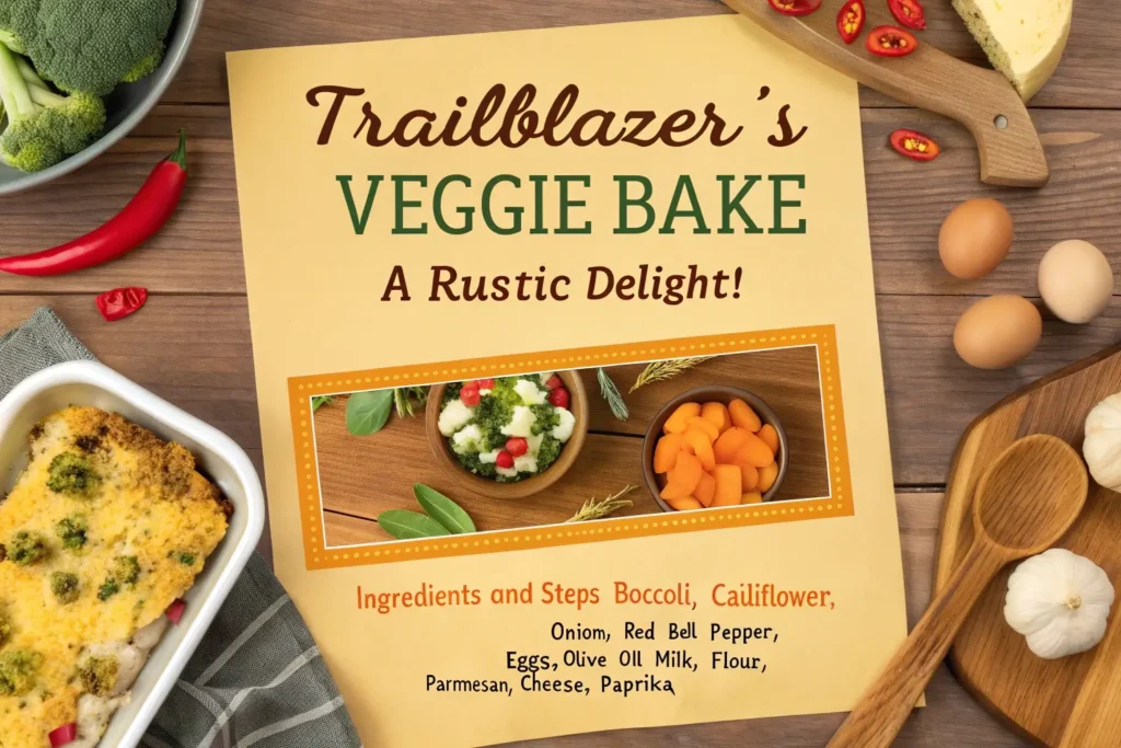 Trailblazer's Veggie Bake  What is a cowboy casserole